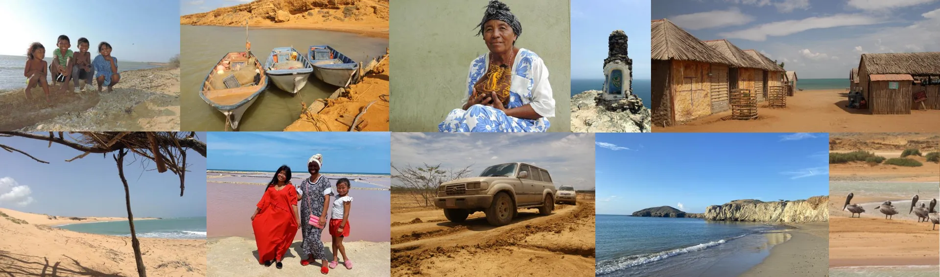 Péninsule de la Guajira, territoire des Indiens Wayuu